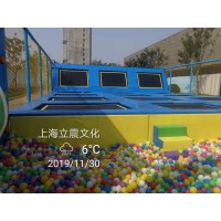 120平超級蹦床房地產娛樂暖場道具出租，出售