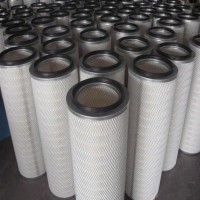 化工噴涂生產(chǎn)線噴砂除塵濾筒濾芯350*660