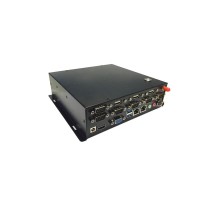 X86架構壁掛式防震雙網口工控機win8/10