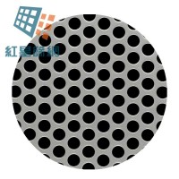 供應篩分機械易損件錳鋼沖孔篩板實體廠家