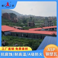 塑料彩鋼板 山東萊蕪asp耐腐板 鋼塑復(fù)合瓦 耐酸堿腐蝕
