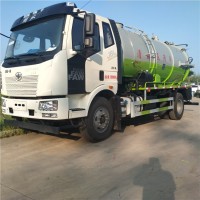 疏通14立方清洗吸污車大型高壓清洗+吸污一體車廠家現車銷售報價表