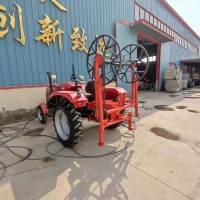四輪車后裝拉電纜收線機(jī) 輸配電架線卷揚(yáng)機(jī)
